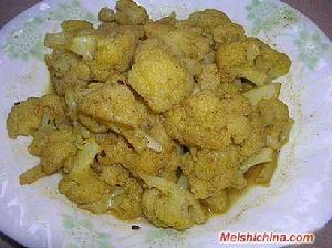咖喱菜花 咖喱菜花