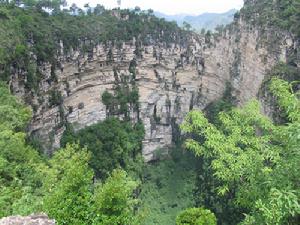 打岱河天坑 打岱河天坑