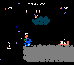 《高橋名人之冒險島3》遊戲界面