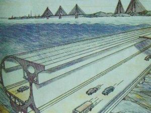 大連至煙臺海底隧道 大連至煙臺海底隧道