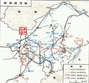 膠東戰役作戰地圖