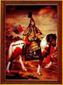 乾隆騎馬圖 乾隆騎馬圖