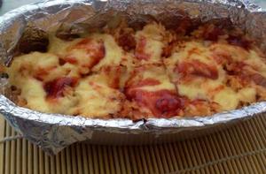 番茄肉醬焗飯 番茄肉醬焗飯