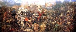 （圖）格倫瓦德之戰，由揚·馬特耶科繪於1410年