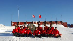 南極長城站科研人員