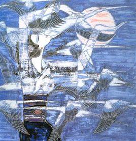 雲南現代重彩畫 雲南現代重彩畫