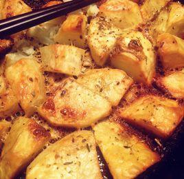 烤土豆塊 烤土豆塊