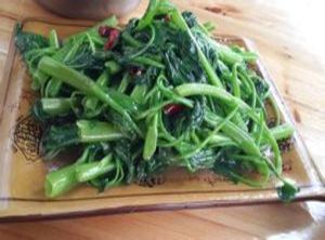 清炒通菜 清炒通菜