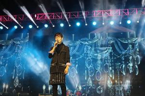 江西鳳凰溝雪碧草地音樂節演出照片