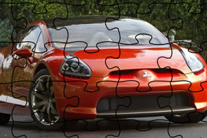 紅色三菱跑車 紅色三菱跑車