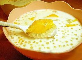 椰漿芒果西米露 椰漿芒果西米露