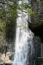 天堂寨境內的瀑布