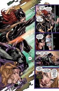 蝙蝠女擊敗墮落騎士