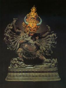 大威德金剛像 大威德金剛像