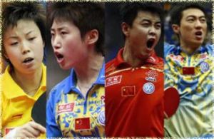 橫濱世乒賽中國桌球隊包攬五金