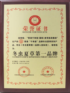 冬蟲夏草第一品牌