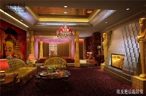 名流銀杏會所埃及豔后主題套房