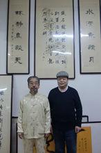 岳麟與名家合影