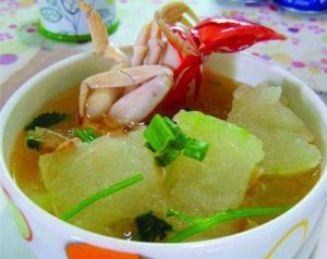 冬瓜煮蟹 冬瓜煮蟹