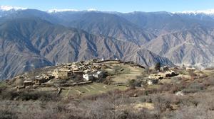 高山之上的子庚村