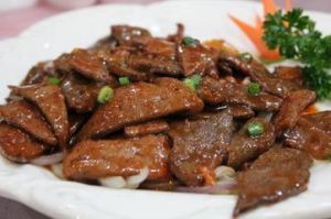 南炒豬肝 南炒豬肝