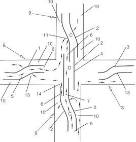 三橋式微行立交橋 三橋式微行立交橋