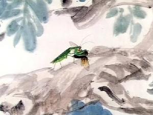 《螳螂捕蟬》