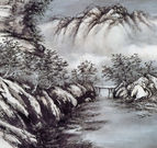 雪山行旅圖 雪山行旅圖