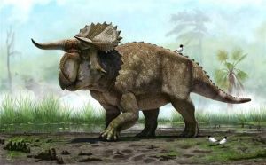 三角龍新型物種假想圖