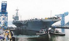 橫須賀美軍航母補給碼頭