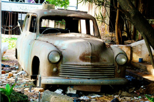 生鏽的汽車拼圖 生鏽的汽車拼圖