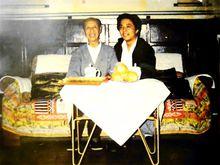 宏亮主編重要活動——與文壇泰斗臧克家