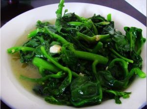 芝麻醬拌木耳菜 芝麻醬拌木耳菜