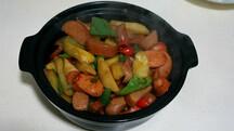砂鍋土豆火腿腸圖集