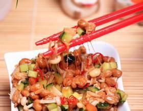 金針菇拌納豆 金針菇拌納豆