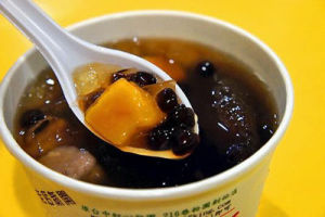 煮好的古早味粉圓