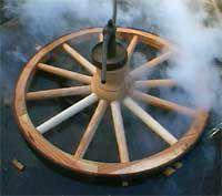 輪子[用不同材料製成的圓形滾動物體]