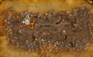 黑石塔上層和下層是同1副本的兩部分，位置如圖: 