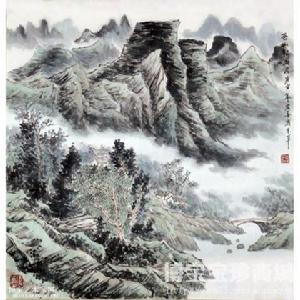 蒼山新雨後（山水畫）