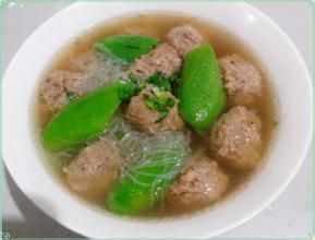 絲瓜冬粉湯 絲瓜冬粉湯