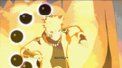 遊戲中的六道&middot;超大玉螺旋手裏劍