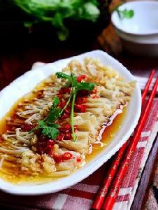 蒸金針姑 蒸金針姑