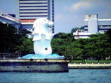 魚尾獅的原址在安德遜橋旁邊