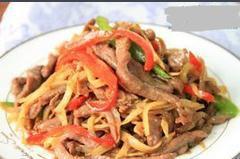 小炒牛肉絲 小炒牛肉絲