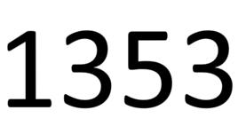 1353年 1353年
