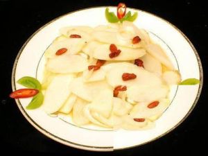 薑絲枸杞炒山藥 薑絲枸杞炒山藥