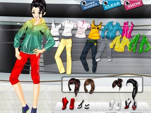 清涼夏季休閒裝