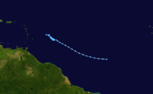 熱帶低氣壓11L路徑圖