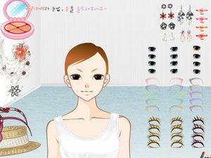 美女換裝間化妝版 美女換裝間化妝版