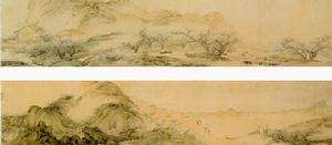 梅花流泉圖卷 梅花流泉圖卷